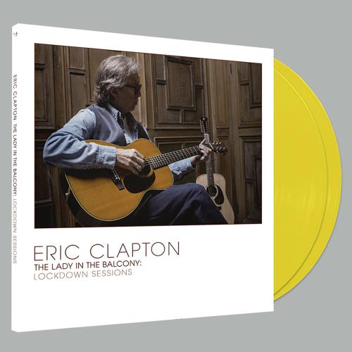 Eric Clapton The Lady In The Balcony: Lockdown Sessions - Yellow Vinyl - Sealed 2-LP vinyl record set (Double LP Album) UK CLP2LTH778613