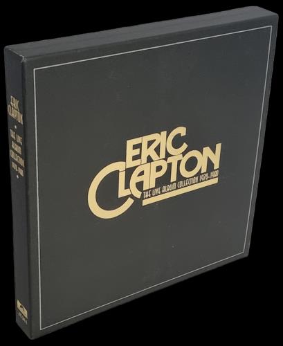 Eric Clapton The Live Album Collection 1970-1980 Vinyl Box Set UK CLPVXTH800970