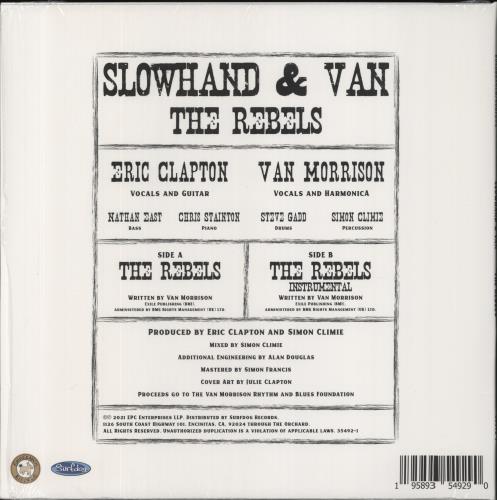 Eric Clapton The Rebels 12" vinyl single (12 inch record / Maxi-single) UK CLP12TH860163