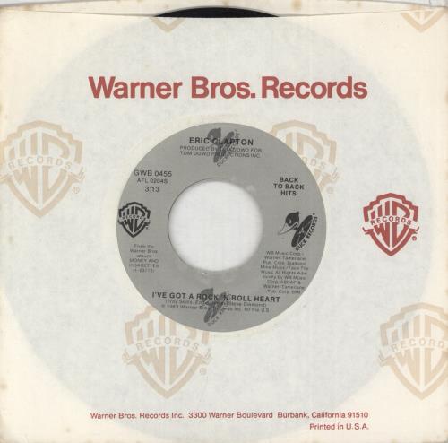 Eric Clapton The Shape You're In 7" vinyl single (7 inch record / 45) US CLP07TH875020