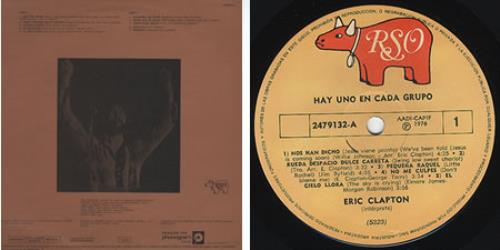 Eric Clapton There's One In Every Crowd vinyl LP album (LP record) Argentinean CLPLPTH238867