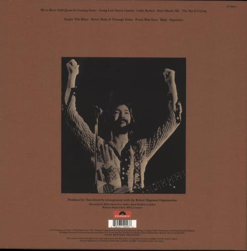 Eric Clapton There's One In Every Crowd vinyl LP album (LP record) US CLPLPTH888347