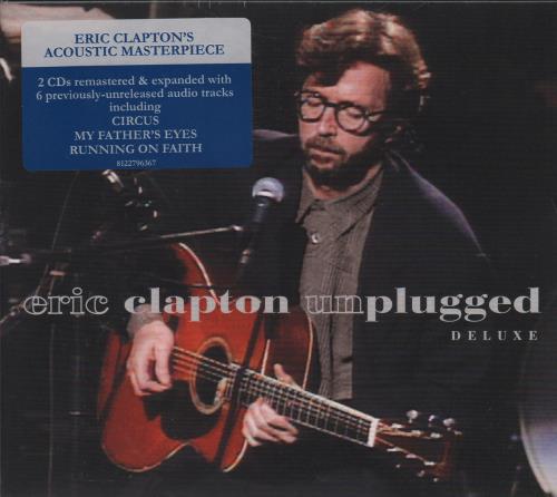 Eric Clapton Unplugged - Sealed Deluxe Edition 2 CD album set (Double CD) UK CLP2CUN653455