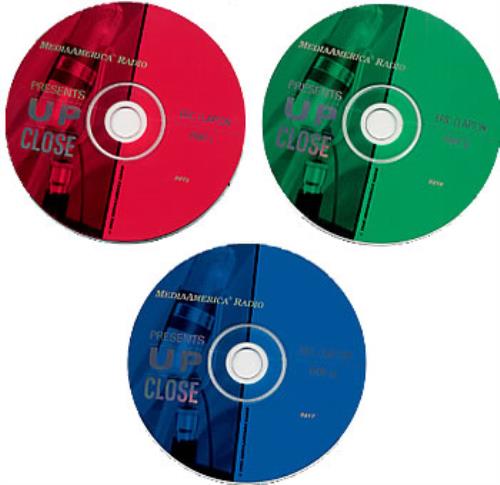 Eric Clapton Up Close - Parts 1,2 & 3 3-CD album set (Triple CD) US CLP3CUP113824