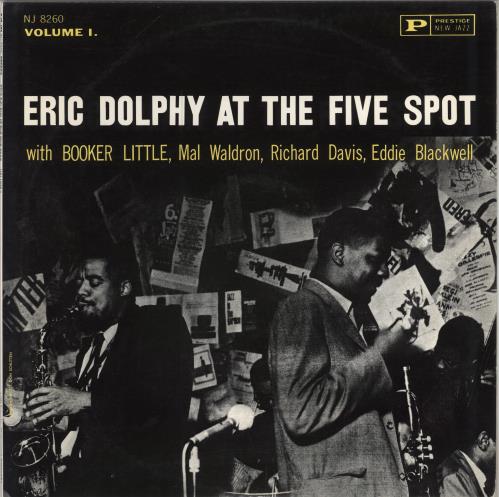 Eric Dolphy At The Five Spot Volumes 1 & 2 2-LP vinyl record set (Double LP Album) US EDP2LAT780508