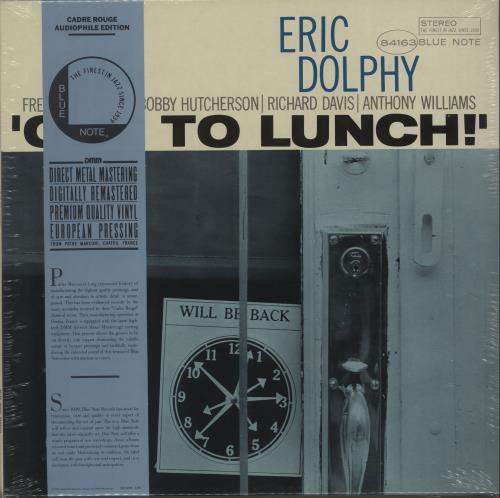 Eric Dolphy Out To Lunch - Sealed vinyl LP album (LP record) French EDPLPOU667832