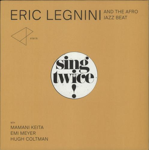 Eric Legnini Sing Twice! vinyl LP album (LP record) French 95ILPSI881604