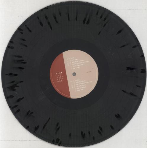 Eric Serra Lon - Gunmetal Black Splatter Vinyl 2-LP vinyl record set (Double LP Album) US ECG2LLO858908