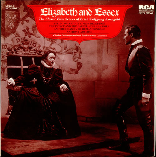 Erich Wolfgang Korngold Elizabeth And Essex vinyl LP album (LP record) UK EF9LPEL534291