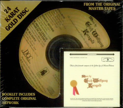 Erich Wolfgang Korngold The Film Music Of Erich Wolfgang Korngold - Sealed CD album (CDLP) US EF9CDTH536303