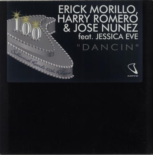 Erick Morillo Dancin' 12" vinyl single (12 inch record / Maxi-single) US EBC12DA681131