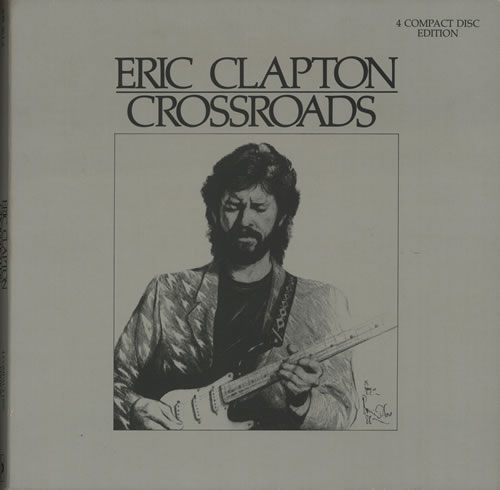 Eric Clapton Crossroads - 12" x 12" Box CD Album Box Set UK CLPDXCR105120