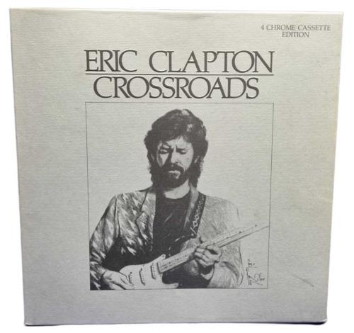 Eric Clapton Crossroads Cassette Box UK CLPXCCR523232