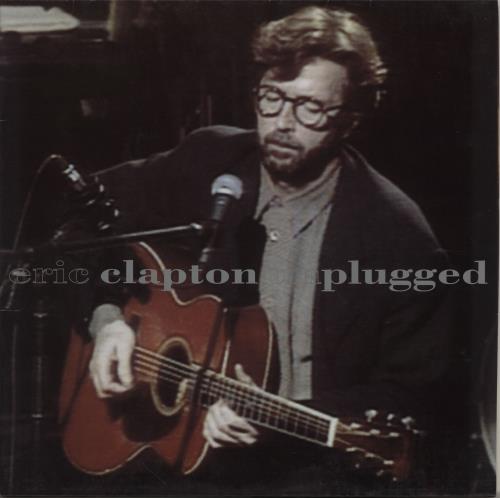 Eric Clapton Unplugged - EX vinyl LP album (LP record) UK CLPLPUN762511