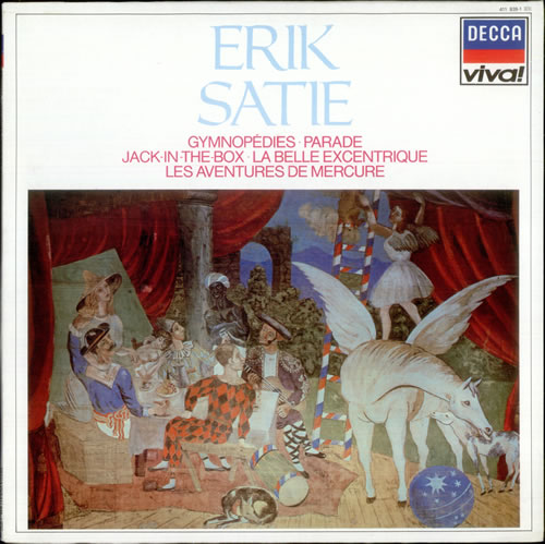 Erik Satie Gymnopedies Parade Jack In The Box Etc Uk Vinyl Lp Album Lp Record