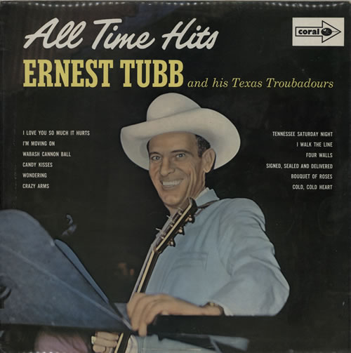 Ernest Tubb All Time Hits vinyl LP album (LP record) UK ETULPAL631212