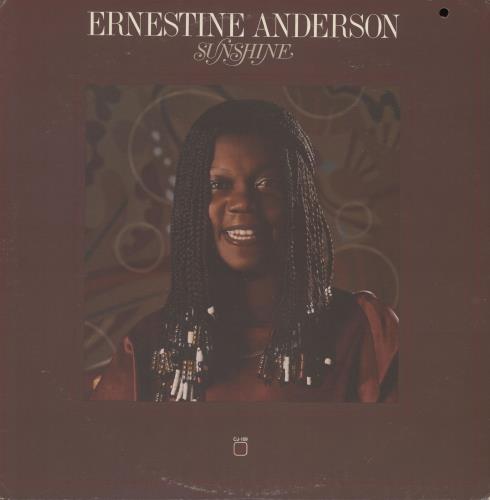 Ernestine Anderson Sunshine vinyl LP album (LP record) US 4EALPSU747899