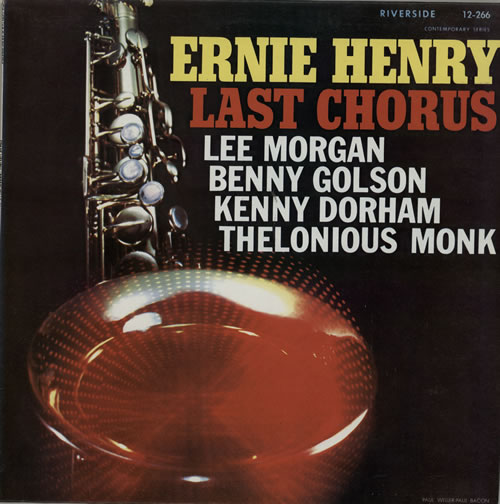 Ernie Henry Last Chorus vinyl LP album (LP record) French HEYLPLA565968