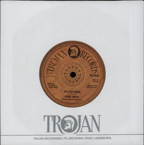 Ernie Smith All For Jesus 7" vinyl single (7 inch record / 45) UK EG507AL755785