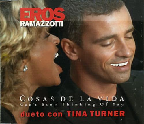 Eros Ramazzotti Cosas De La Vida - Can't Stop Thinking Of You CD single (CD5 / 5") Colombian ERZC5CO288557