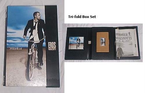 Eros Ramazzotti Dove C'e Musica box set European ERZBXDO158835