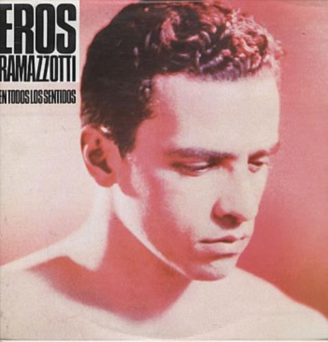 Eros Ramazzotti En Todos Los Sentidos vinyl LP album (LP record) Colombian ERZLPEN266386
