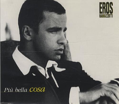 Eros Ramazzotti Piu Bella Cosa CD single (CD5 / 5") Brazilian ERZC5PI342142