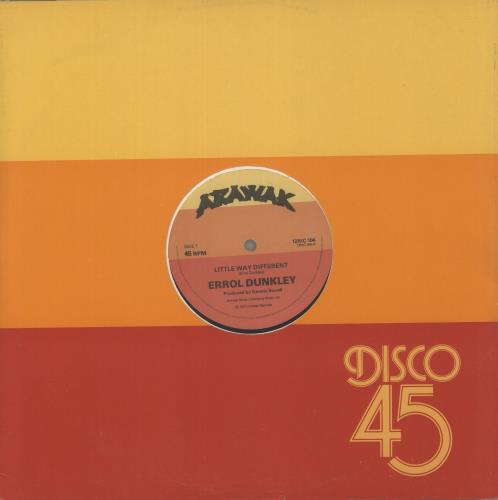 Errol Dunkley Little Way Different 12" vinyl single (12 inch record / Maxi-single) UK DU712LI877110
