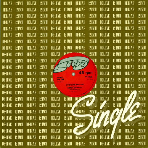 Errol Dunkley Sit Down And Cry 12" vinyl single (12 inch record / Maxi-single) UK DU712SI458771