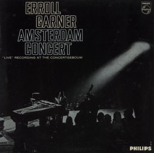 Erroll Garner Amsterdam Concert vinyl LP album (LP record) UK EA7LPAM600498