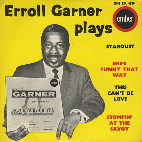 Erroll Garner Erroll Garner Plays 7" vinyl single (7 inch record / 45) UK EA707ER368011