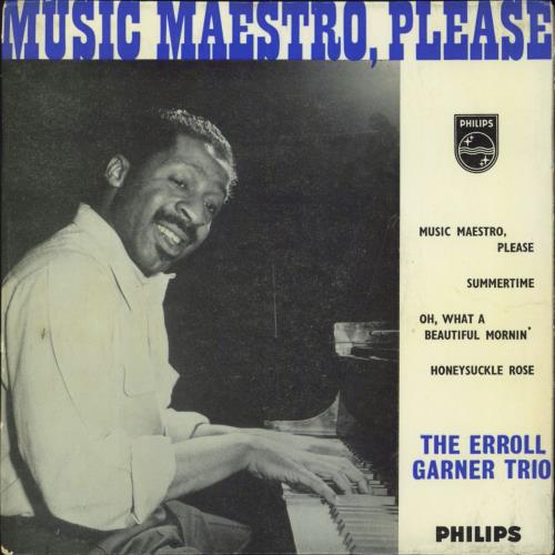 Erroll Garner Music Maestro, Please 7" vinyl single (7 inch record / 45) UK EA707MU799746
