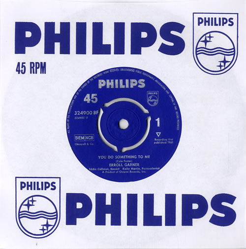 Erroll Garner You Do Something To Me 7" vinyl single (7 inch record / 45) UK EA707YO548930