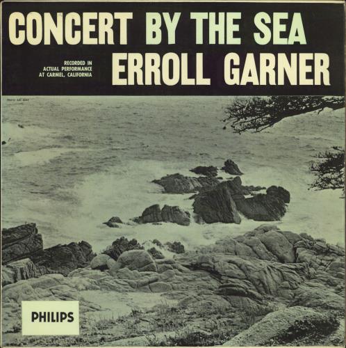 Erroll Garner Concert By The Sea Autographed UK vinyl LP album