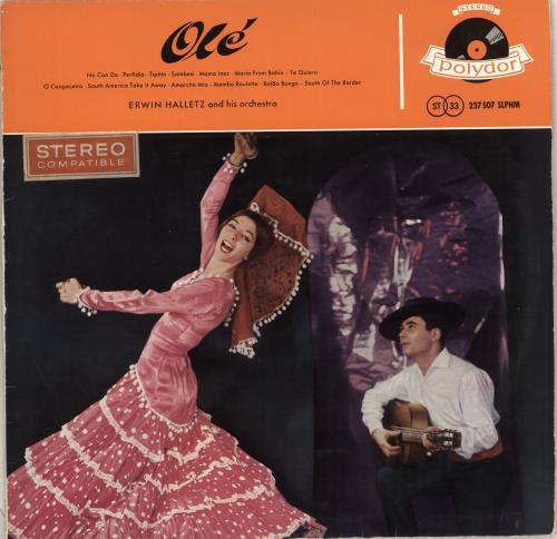 Erwin Halletz Ol� vinyl LP album (LP record) German EU-LPOL710258