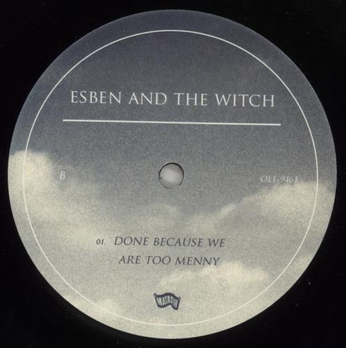 Esben And The Witch Marching Song 12" vinyl single (12 inch record / Maxi-single) UK EUB12MA886449