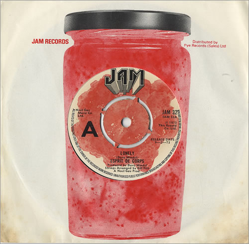 Esprit De Corps Lonely 7" vinyl single (7 inch record / 45) UK ESQ07LO486844