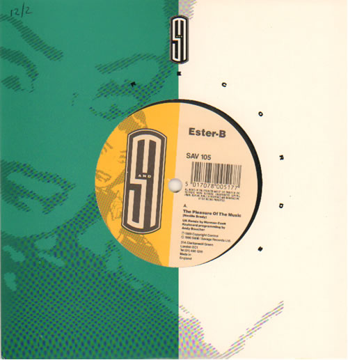 Ester-B The Pleasure Of The Music 7" vinyl single (7 inch record / 45) UK H6707TH641223