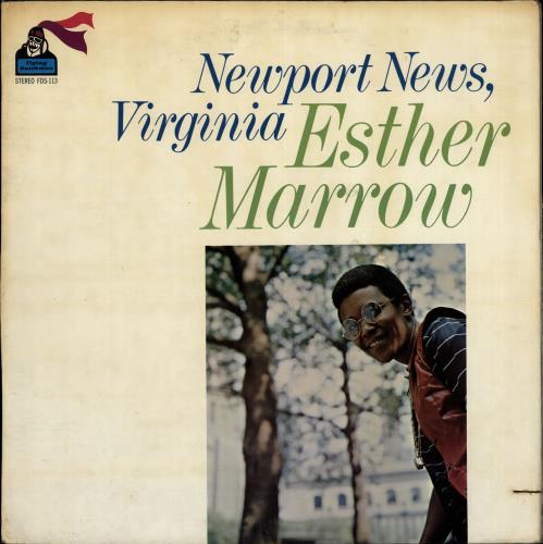 Esther Marrow Newport News, Virginia vinyl LP album (LP record) US QS-LPNE697892