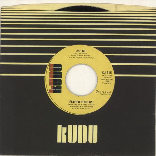 Esther Phillips Use Me 7" vinyl single (7 inch record / 45) US EPI07US749462