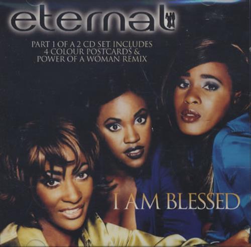Eternal I Am Blessed + Cards CD single (CD5 / 5") UK ETEC5IA96321