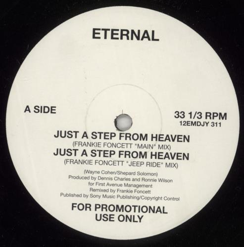 Eternal Just A Step From Heaven 12" vinyl single (12 inch record / Maxi-single) UK ETE12JU45371