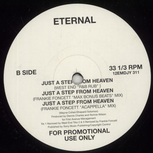 Eternal Just A Step From Heaven 12" vinyl single (12 inch record / Maxi-single) UK ETE12JU45371