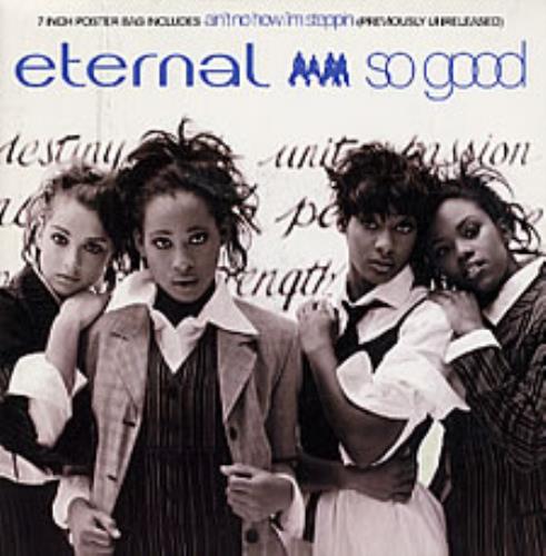 Eternal So Good + Poster P/S 7" vinyl single (7 inch record / 45) UK ETE07SO40693