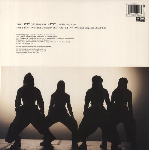 Eternal Stay 12" vinyl single (12 inch record / Maxi-single) UK ETE12ST73318