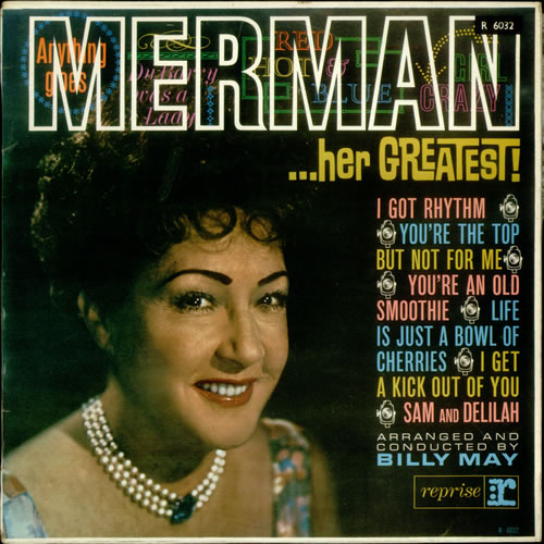 Ethel Merman Merman - Her Greatest! vinyl LP album (LP record) South African EMELPME536461