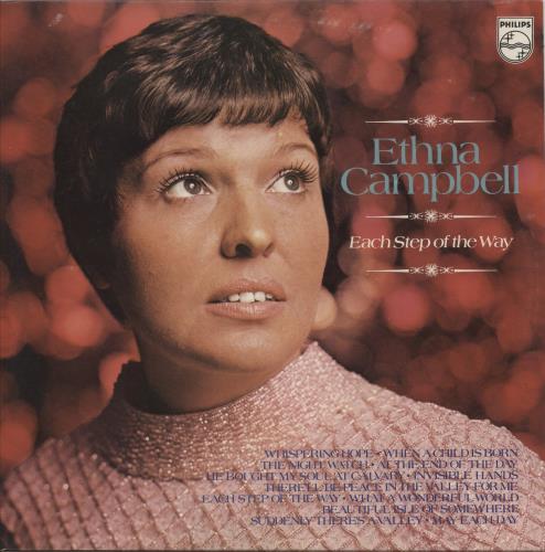 Ethna Campbell Each Step Of The Way vinyl LP album (LP record) UK 8ECLPEA864260