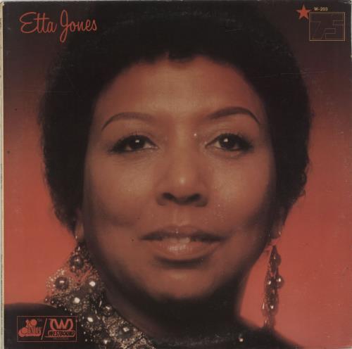 Etta James Etta Jones '75 vinyl LP album (LP record) US ETTLPET699087