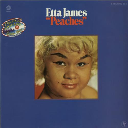 Etta James Peaches 2-LP vinyl record set (Double LP Album) French ETT2LPE388959