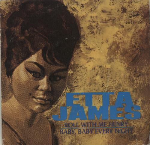 Etta James Roll With Me Henry 7" vinyl single (7 inch record / 45) Spanish ETT07RO684007